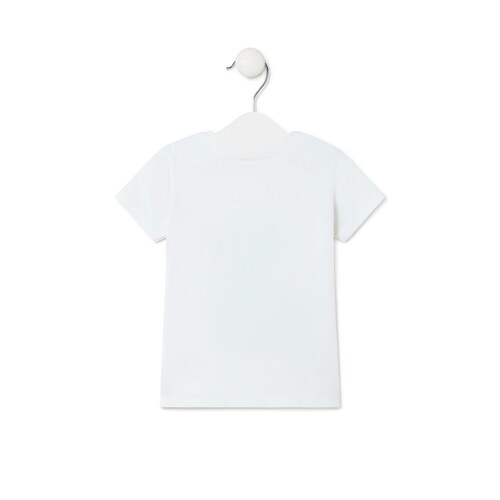 Beach t-shirt in Chic green