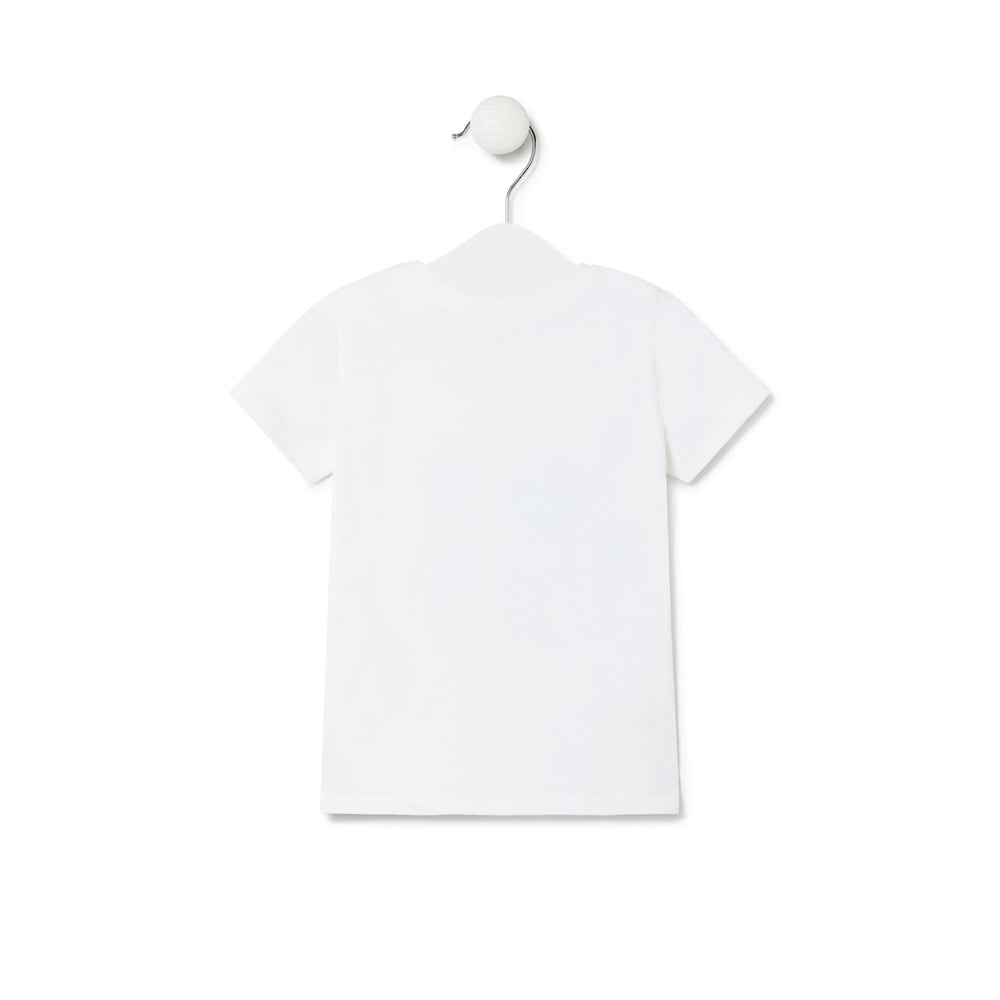 Camiseta de playa Logo azul