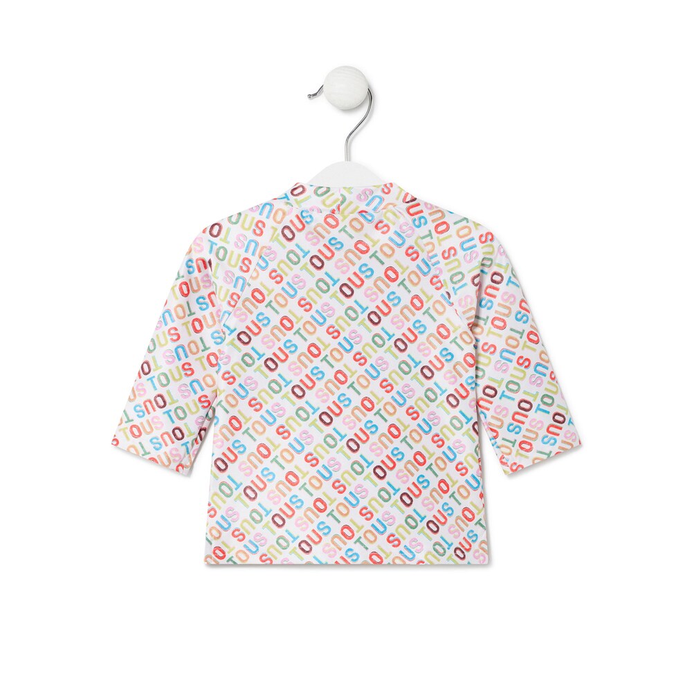 Camiseta de playa manga larga Logo multicolor