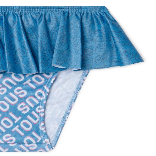 Cuequinha de menina com Logótipo azul