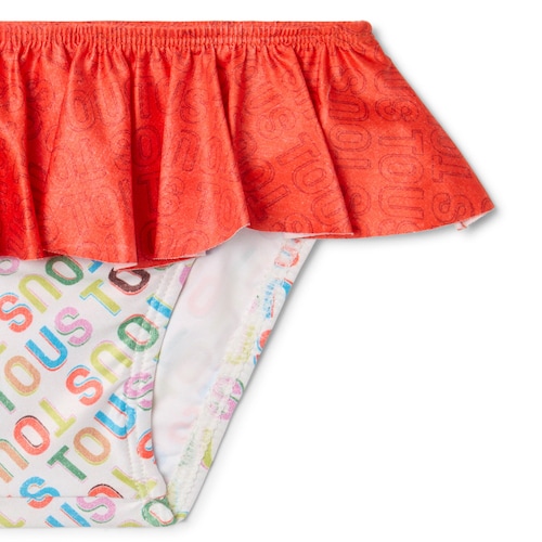 Cuequinha de menina com Logótipo cor-de-laranja