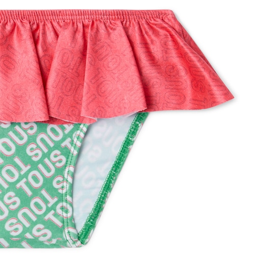 Cuequinha de menina com Logótipo cor-de-rosa