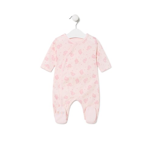 Babygrow de beb&eacute; Pic cor-de-rosa image number 0