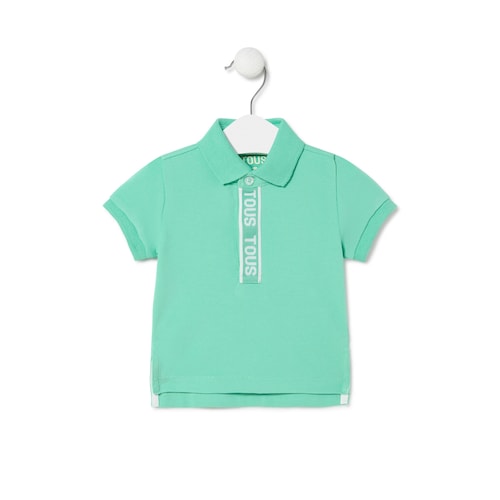 Piqu&eacute; polo t-shirt in Casual mist image number 0