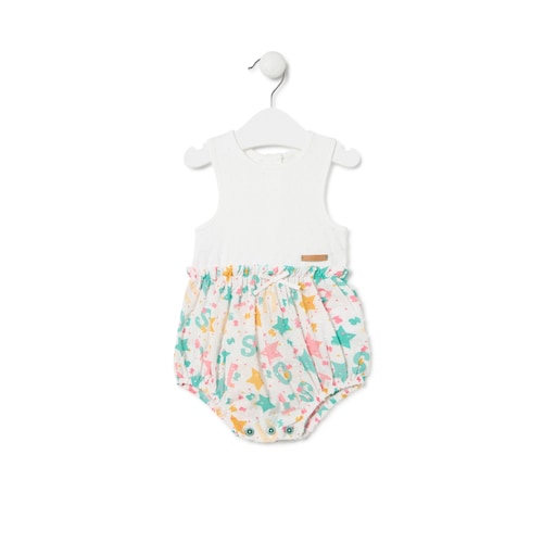 Baby romper in Multi one colour