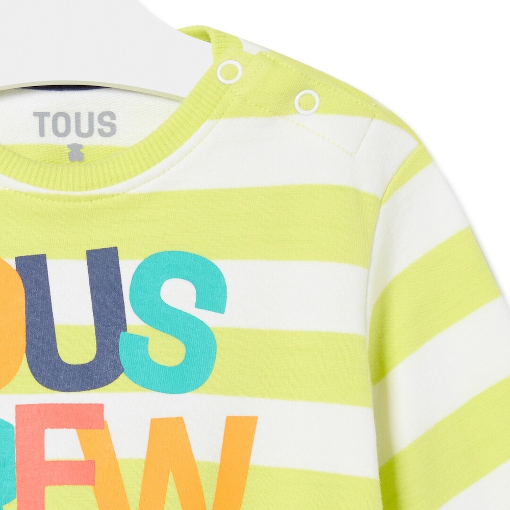 Sudadera a rayas "TOUS crew" Casual &uacute;nico
