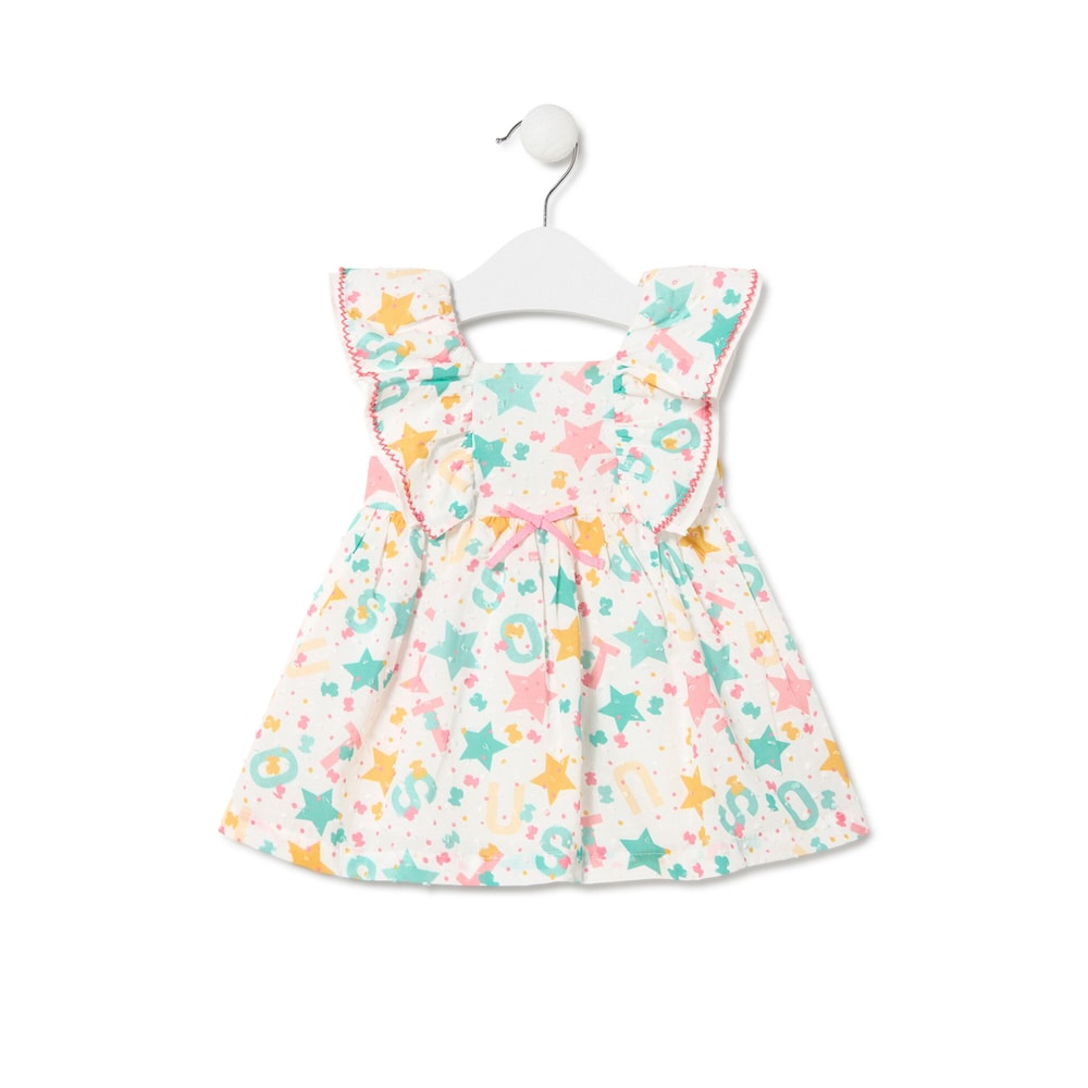 Girls dress in Multi one colour