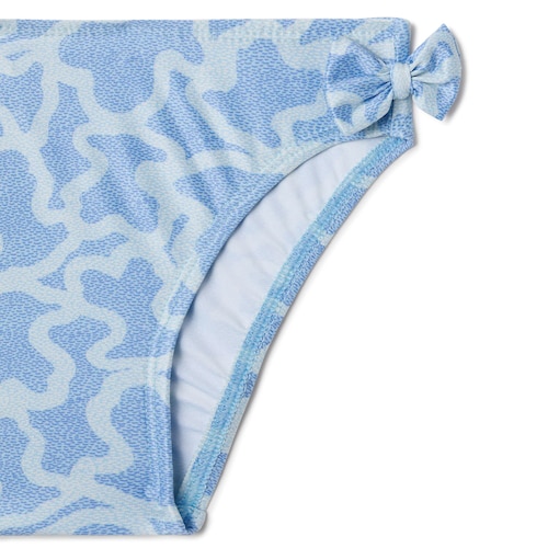 Bikini de menina Kaos azul