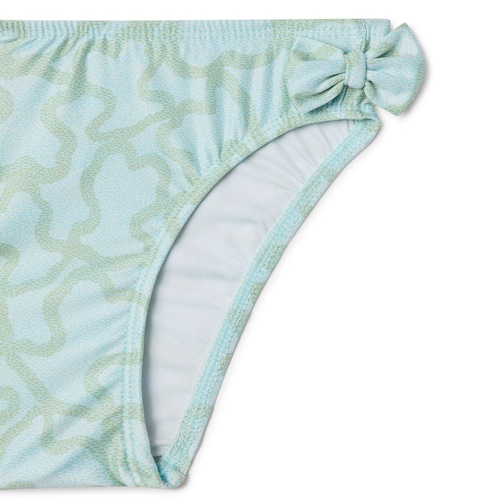 Bikini de menina Kaos verde