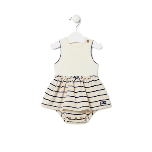 Body con falda de bebé Boat único