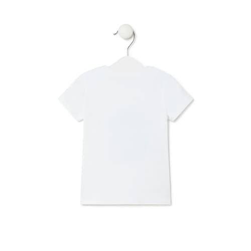 Beach t-shirt in Kaos blue