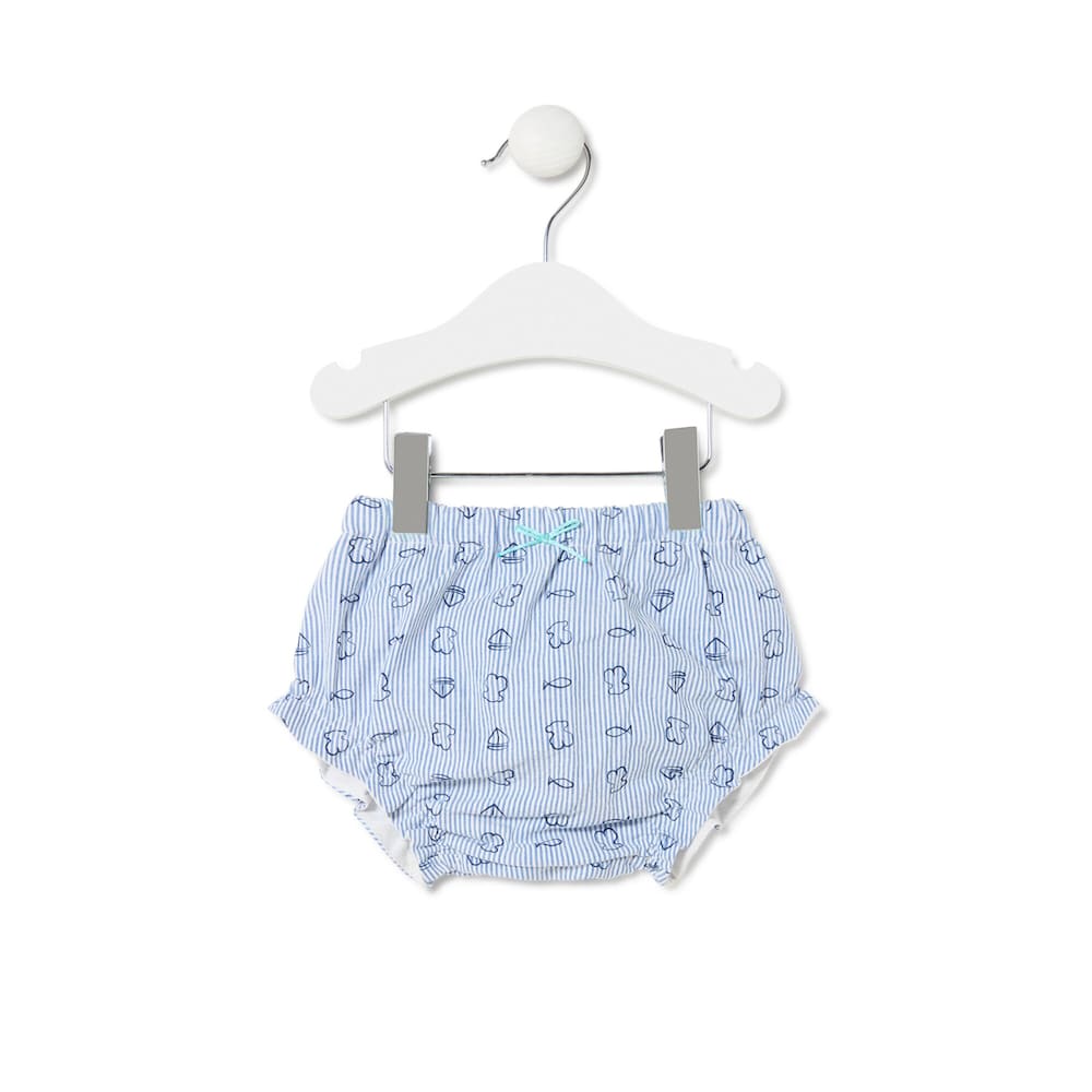 Baby outfit in Boat blue