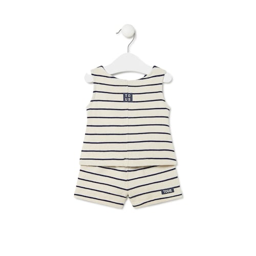 Conjunto de bebé Boat cru