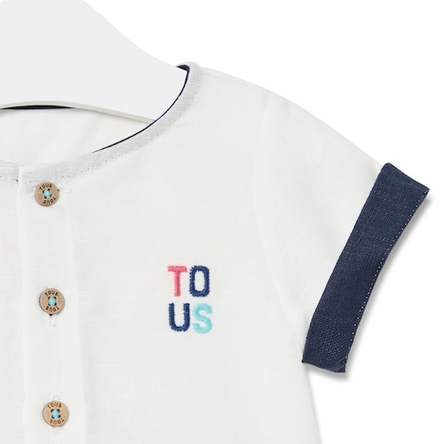 Conjunto de bebé Boat cor única