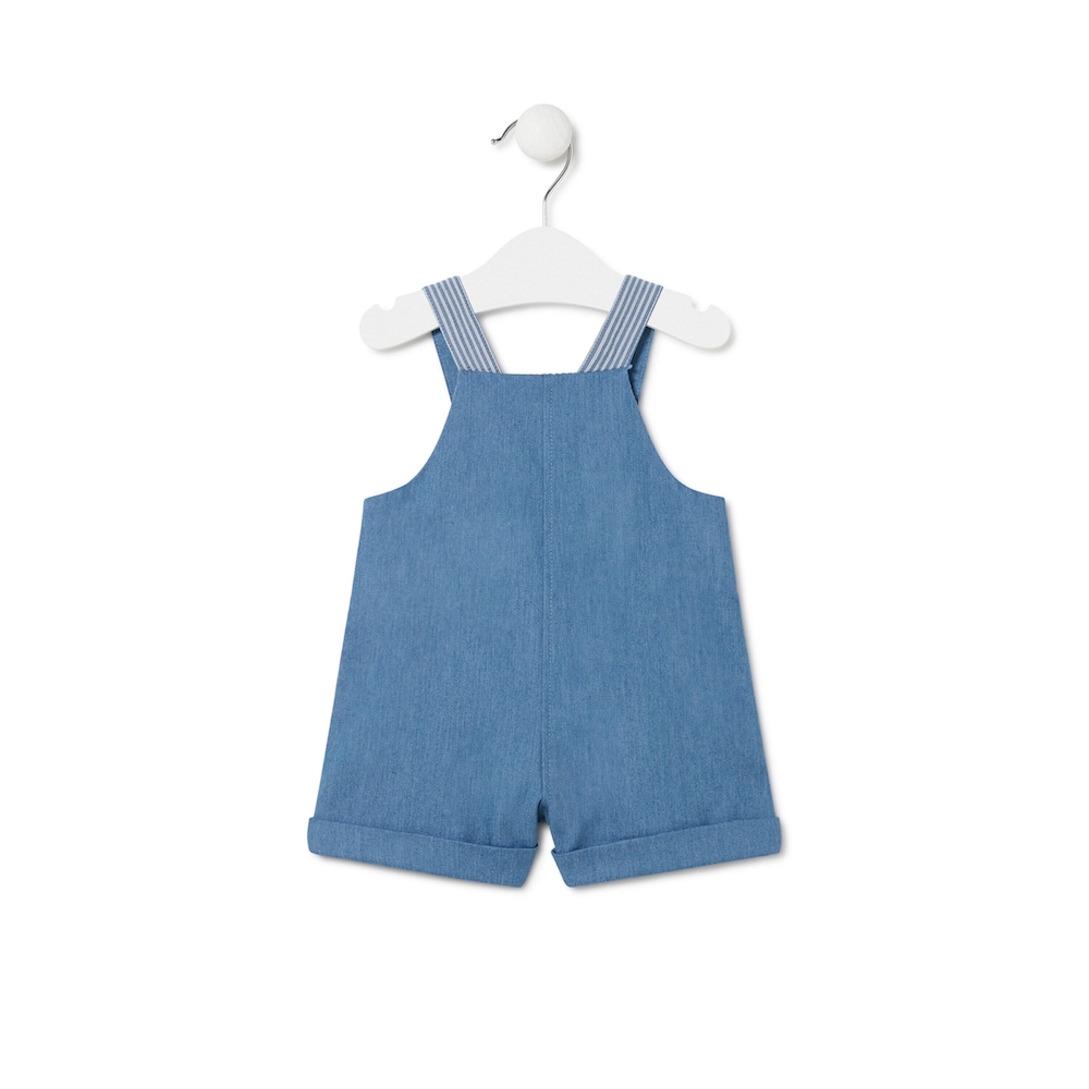 Romper in Denim sky blue