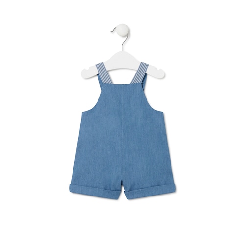 Romper in Denim sky blue