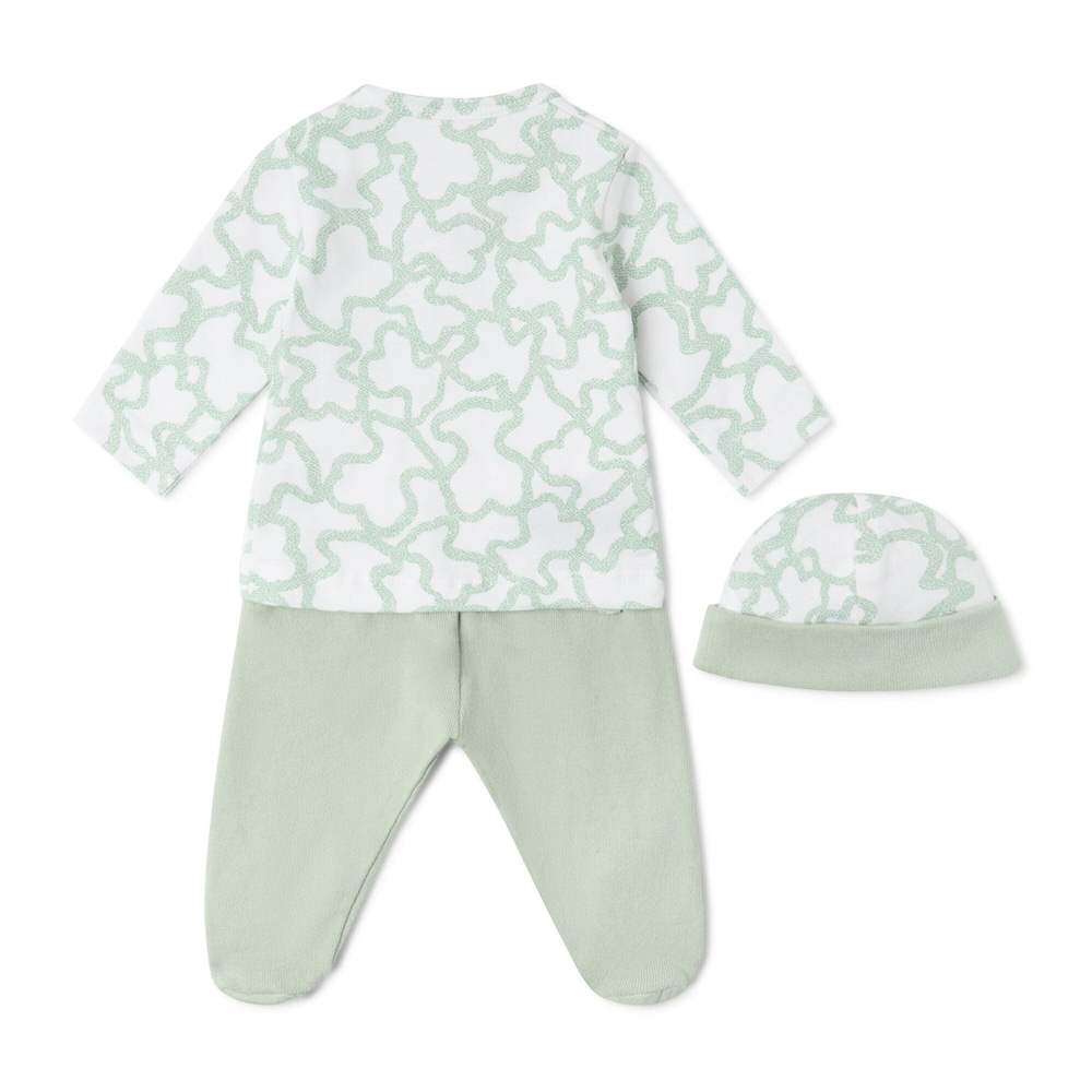 Newborn baby outfit in Kaos mist