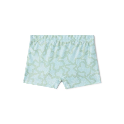 Fato de banho boxer de menino Kaos verde