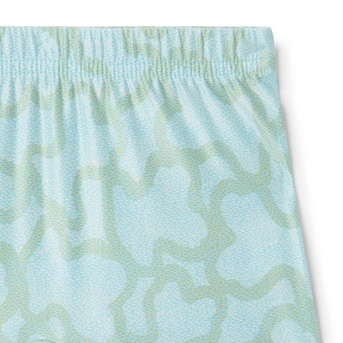 Fato de banho boxer de menino Kaos verde