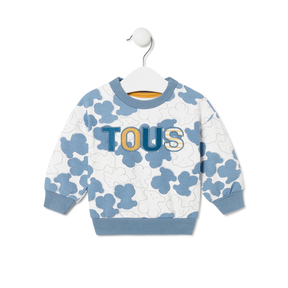 Sweatshirt Denim azul celeste