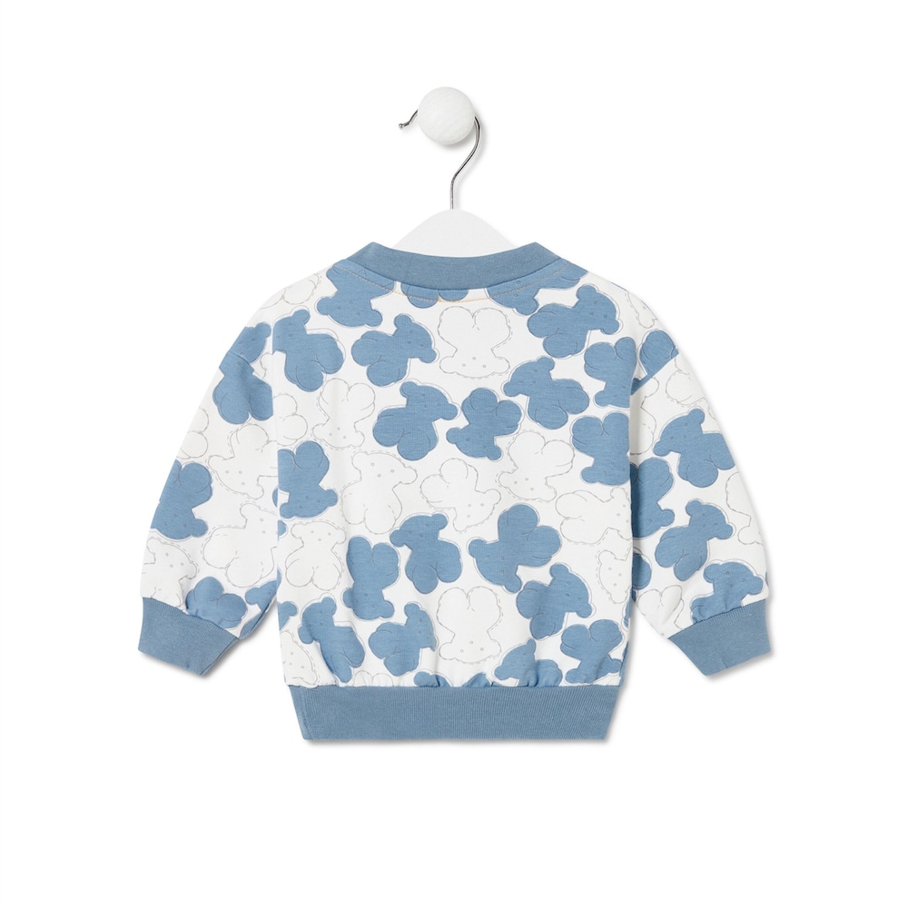 Sweatshirt Denim azul celeste