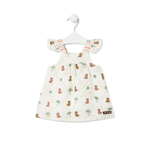 Vestido de menina Jungle único