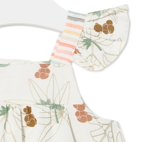 Vestido de menina Jungle único