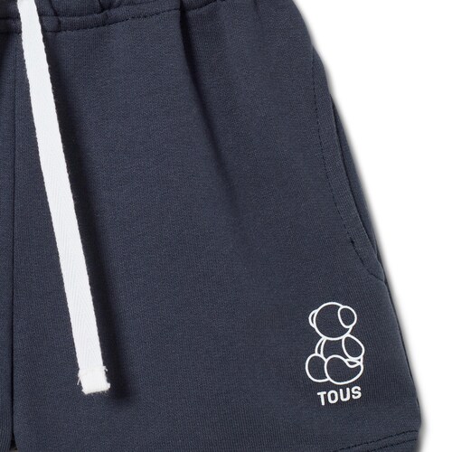 Baby boys Bermudas in Classic navy blue