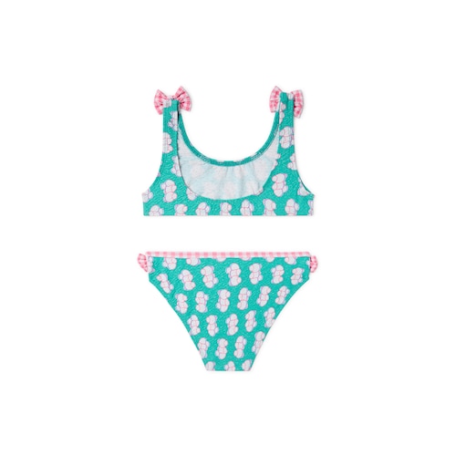 Girls bikini in Chic green