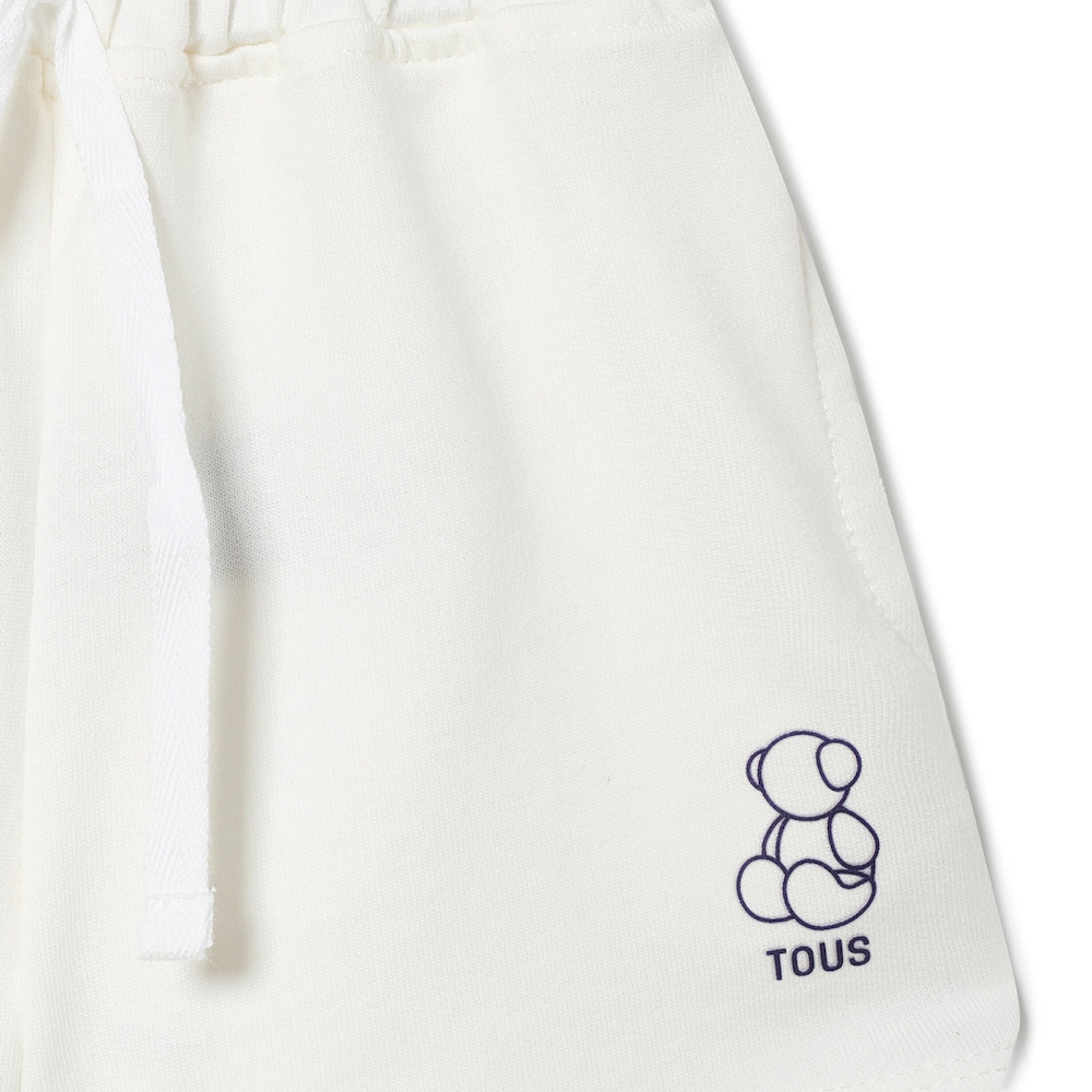 Baby boys Bermudas in Classic ecru