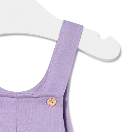 Peto de bebé de tirantes Classic lila