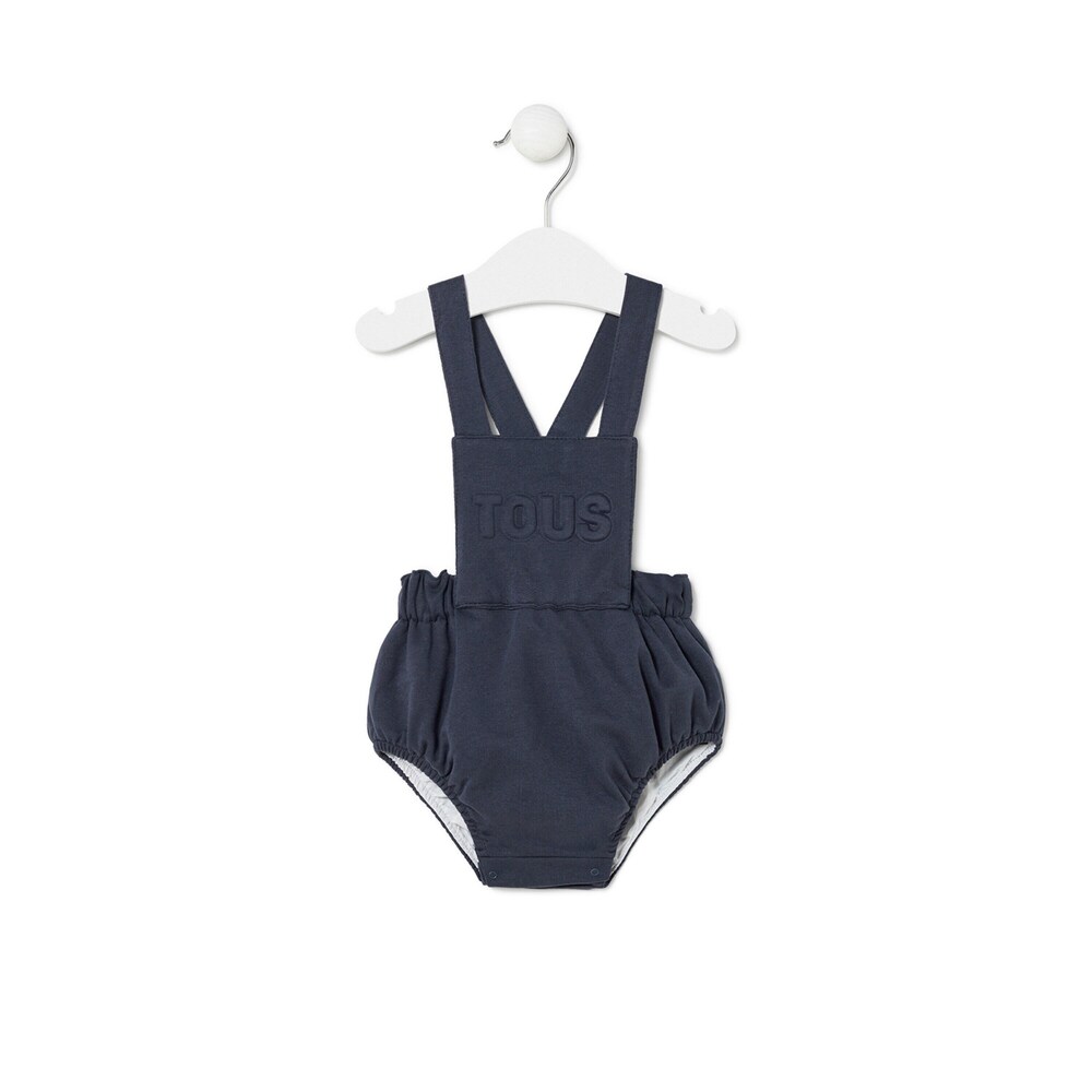 Macac&atilde;o curto de beb&eacute; Classic azul marinho