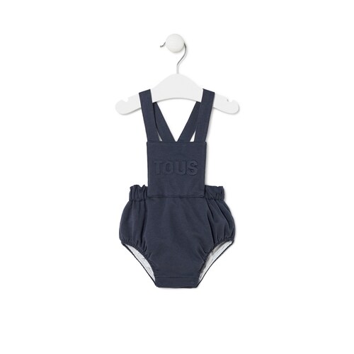 Macac&atilde;o curto de beb&eacute; Classic azul marinho