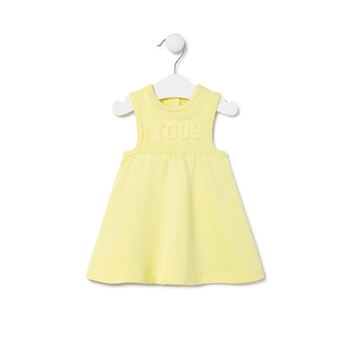 Vestido de beb&eacute; ni&ntilde;a Classic amarillo