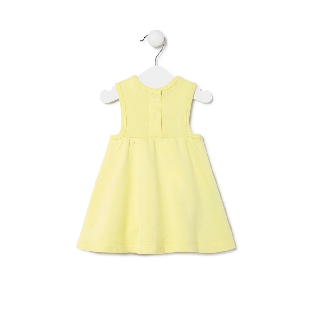 Vestido de beb&eacute; ni&ntilde;a Classic amarillo