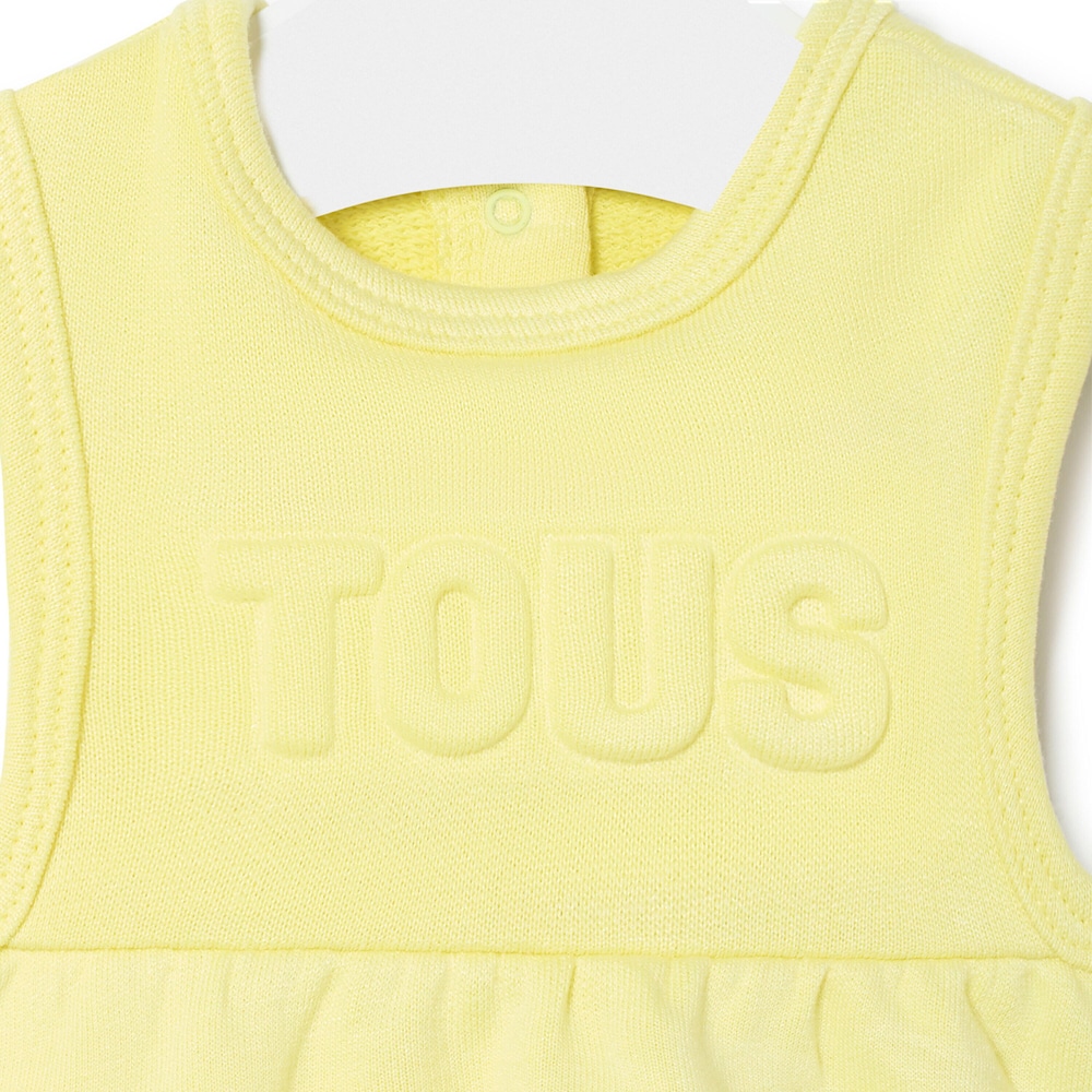 Vestido de beb&eacute; ni&ntilde;a Classic amarillo