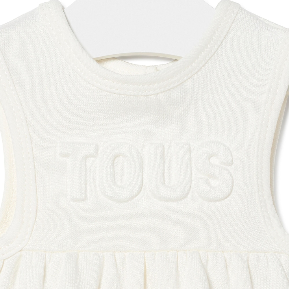 Vestido de beb&eacute; ni&ntilde;a Classic crudo