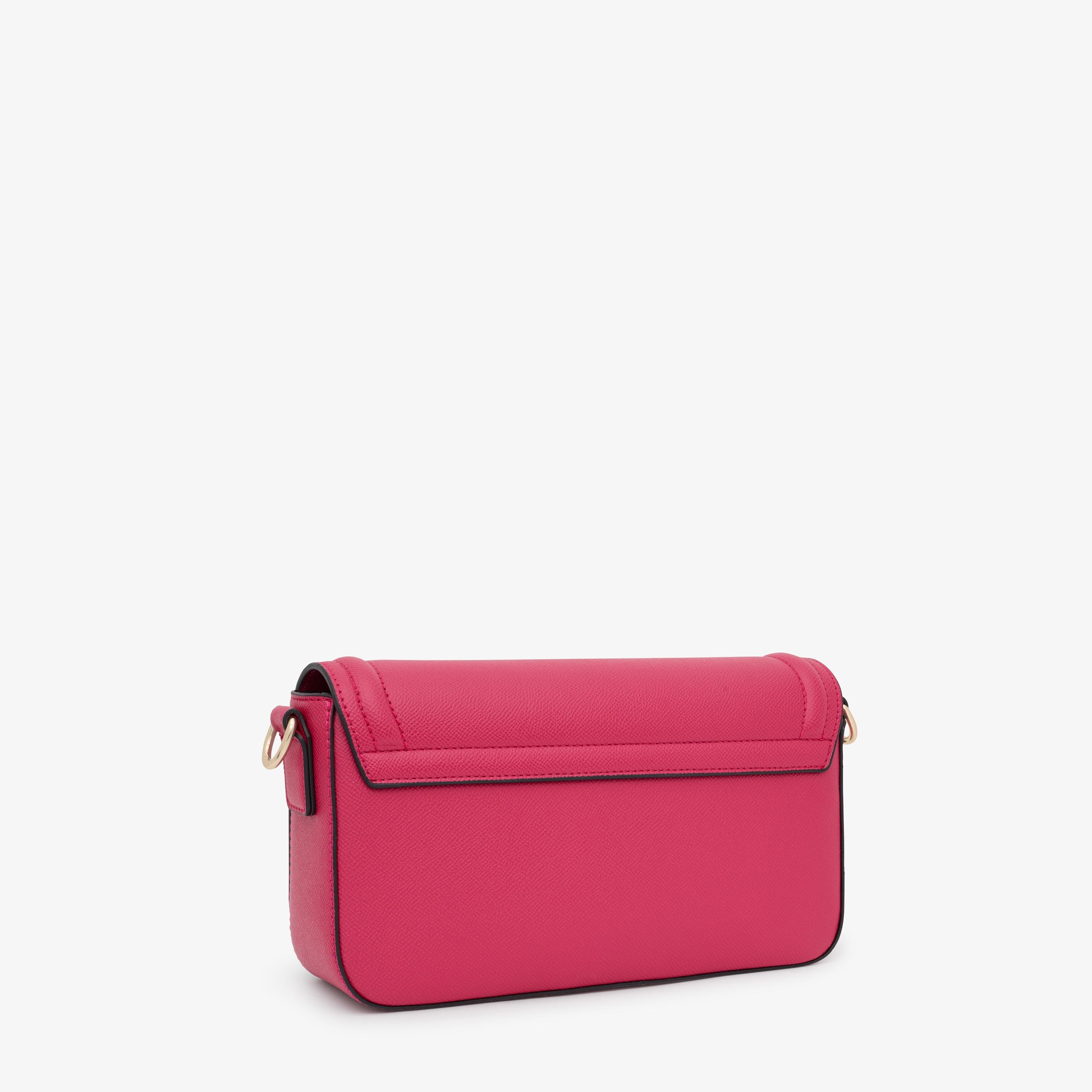 Medium fuchsia-colored Crossbody bag TOUS La Rue New