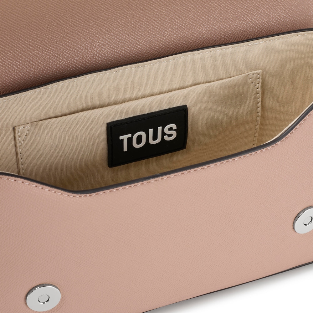 Medium taupe-colored Crossbody Bag TOUS La Rue New image number 2
