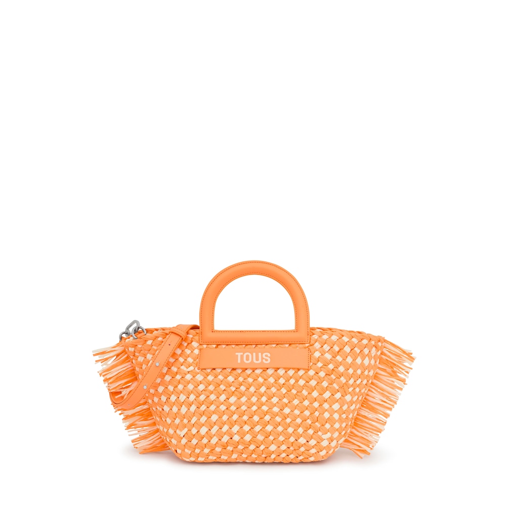 Medium pale orange raffia Tote bag TOUS Dora Medium pale orange raffia Tote bag TOUS Dora