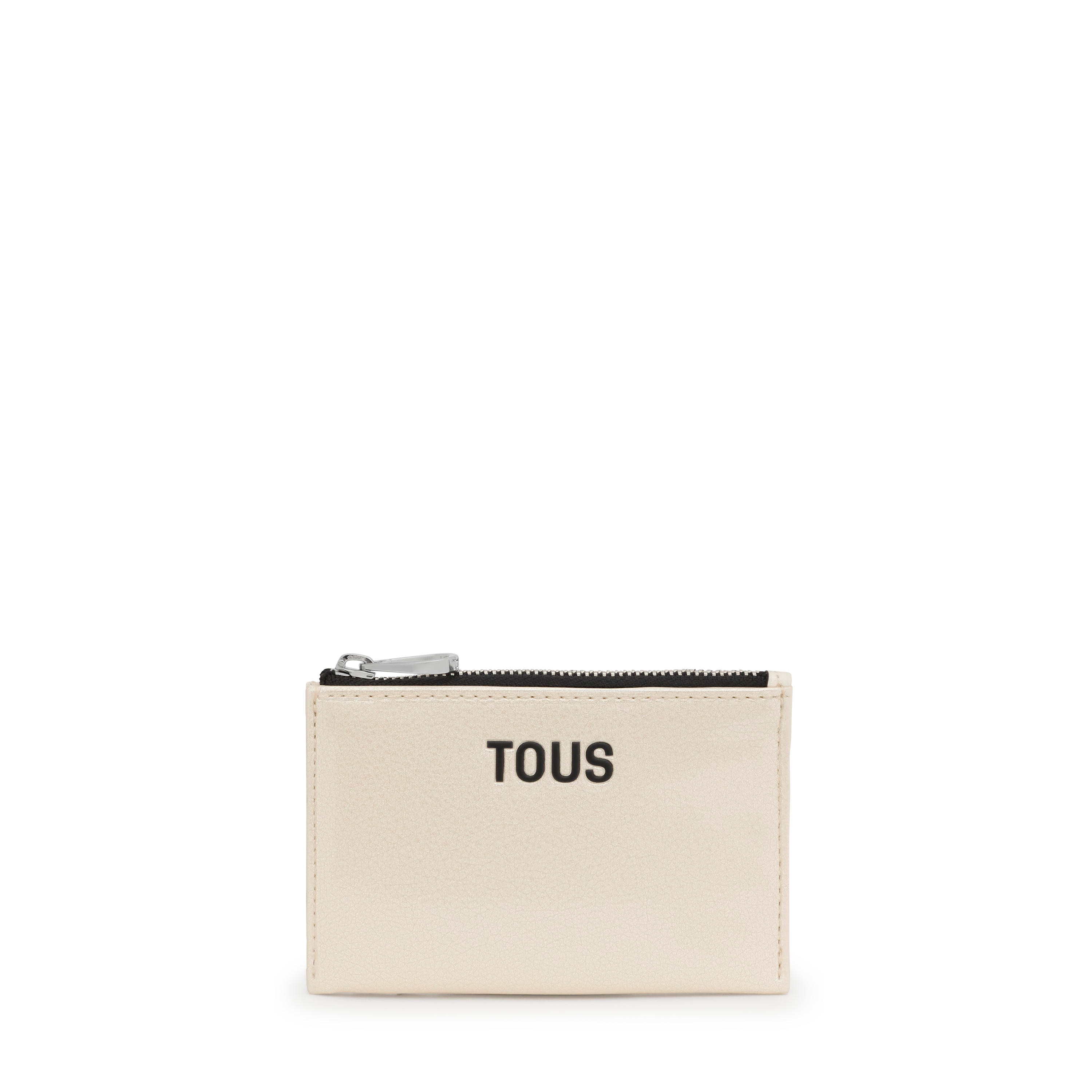 Beige Change purse-cardholder New Dorp