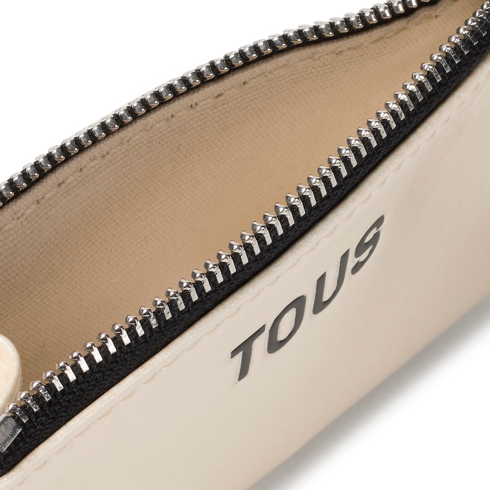 Beige Change purse-cardholder New Dorp