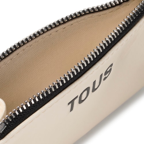 Beige Change purse-cardholder New Dorp