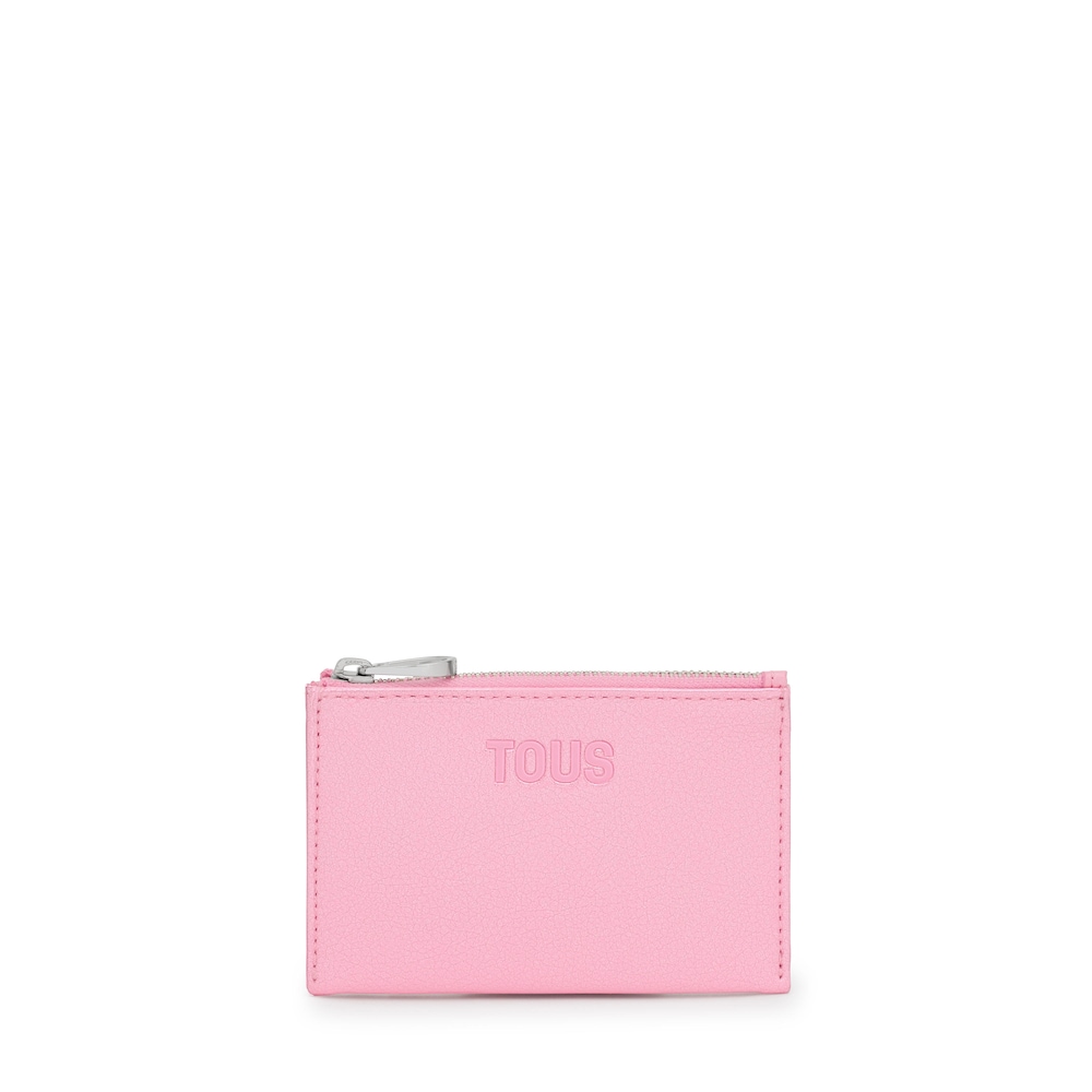 Monedero tarjetero rosa New Dorp