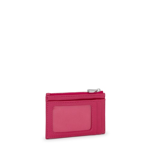 Monedero tarjetero fucsia New Dorp