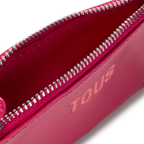Monedero tarjetero fucsia New Dorp