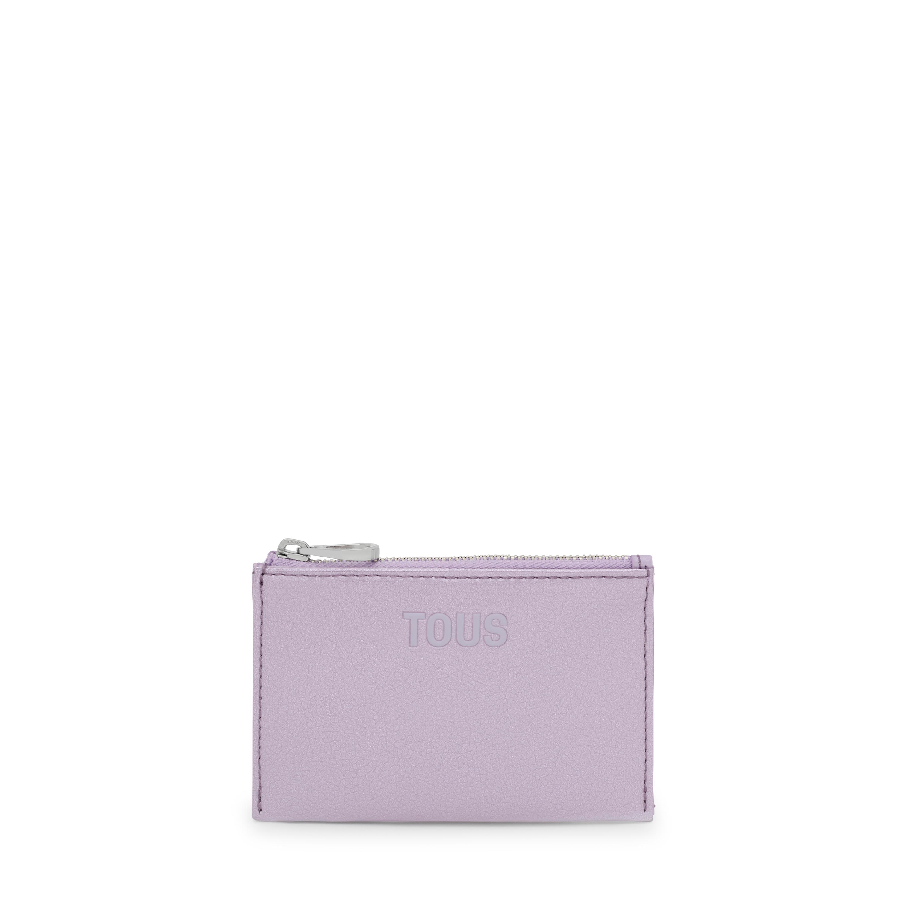 Lilac-colored Change purse-cardholder New Dorp