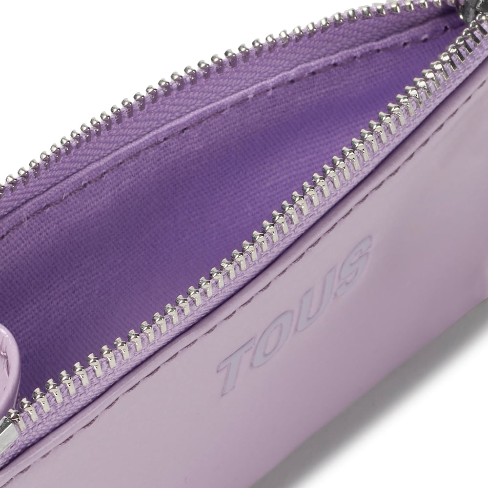 Lilac-colored Change purse-cardholder New Dorp