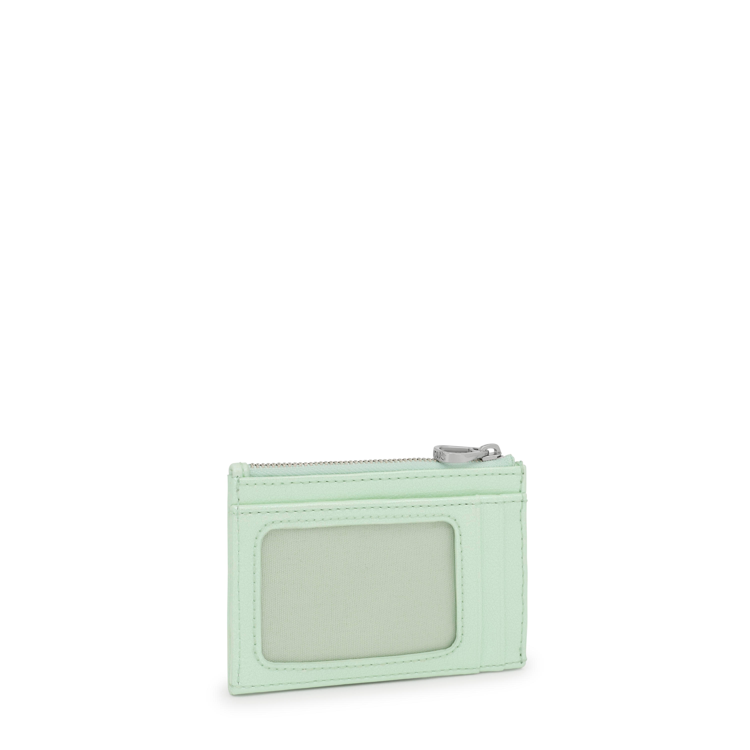 Mint-green Change purse-cardholder New Dorp