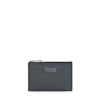 Monedero tarjetero negro New Dorp